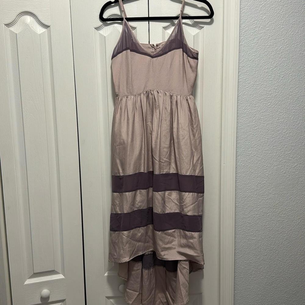 Lavender High Low Dress